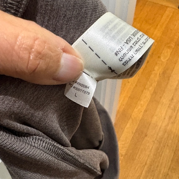 Vuori Zip-Up Hooded Sweatshirt, chia heather, Size L - Picture 8 of 8